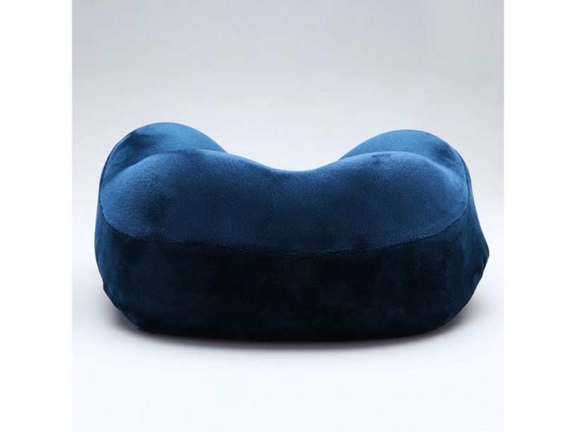Подушка для путешествий со встроенным массажером «Massage Tranquility Pillow» (синий) (Изображение 6)
