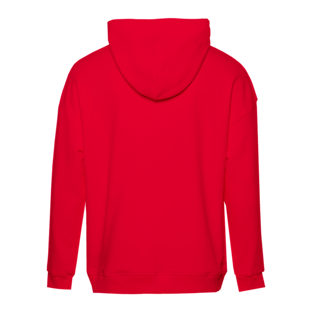 Худи унисекс STAN оверсайз футер без начёса 350, 66 (Красный) 54/XXL (Изображение 3)