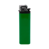 Зажигалка кремниевая ISKRA, зеленая, 8,18х2,53х1,05 см, пластик/тампопечать (Изображение 1)