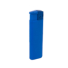 Зажигалка пьезо ISKRA, синяя, 8,24х2,52х1,17 см, пластик/тампопечать (Изображение 1)