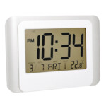 Часы  настольные/настенные с будильником,календарем и термометром 