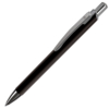 WORK, ручка шариковая, черный/хром, металл (Изображение 1)