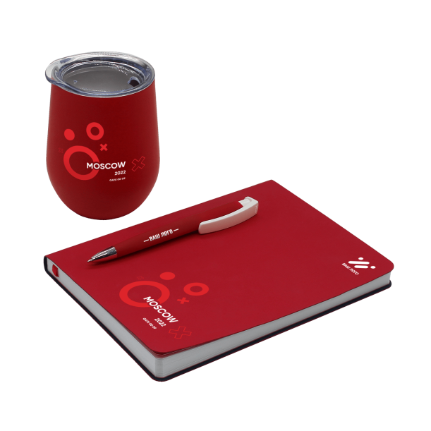 Набор Bplanner welcome (чёрный с красным) (Изображение 5)