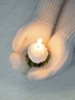 Свеча «Снежок» (Изображение 3)