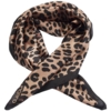 Платок Leopardo Silk, коричневый (Изображение 3)