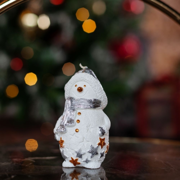 Свеча Christmas Twinkle, снеговик (Изображение 2)