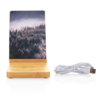 Док-станция для беспроводной зарядки с фоторамкой Bamboo, 5 Вт (Изображение 5)