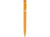 Ручка пластиковая шариковая Арлекин (оранжевый/серебристый)  (Изображение 2)