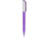 Ручка пластиковая шариковая Арлекин (фиолетовый/серебристый)  (Изображение 3)