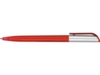 Ручка пластиковая шариковая Арлекин (красный/серебристый)  (Изображение 4)