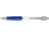 Ручка пластиковая шариковая Призма (синий/белый)  (Изображение 2)