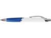 Ручка пластиковая шариковая Призма (синий/белый)  (Изображение 3)