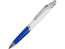 Ручка пластиковая шариковая Призма (синий/белый) 