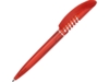 Ручка пластиковая шариковая Серпантин (красный)  (Изображение 1)