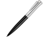 Ручка шариковая Ungaro модель Ovieto в футляре, черный/серебристый (Изображение 1)