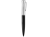 Ручка шариковая Ungaro модель Ovieto в футляре, черный/серебристый (Изображение 3)