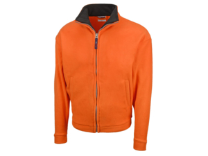 Куртка флисовая Nashville мужская (черный/оранжевый) M