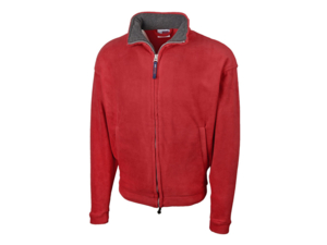 Куртка флисовая Nashville мужская (красный/пепельно-серый) L