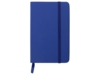 Набор с блокнотом, ручкой и брелком Busy, синий (Изображение 3)
