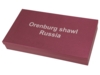 Оренбургский пуховый платок в подарочной коробке (Изображение 4)