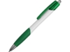 Ручка шариковая Мак-Кинли, белый/зеленый (Изображение 1)