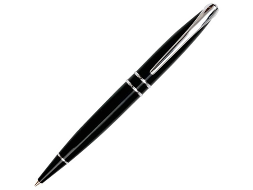 Ручка шариковая Cerruti 1881 модель Silver Clip  в коробке (Изображение 1)