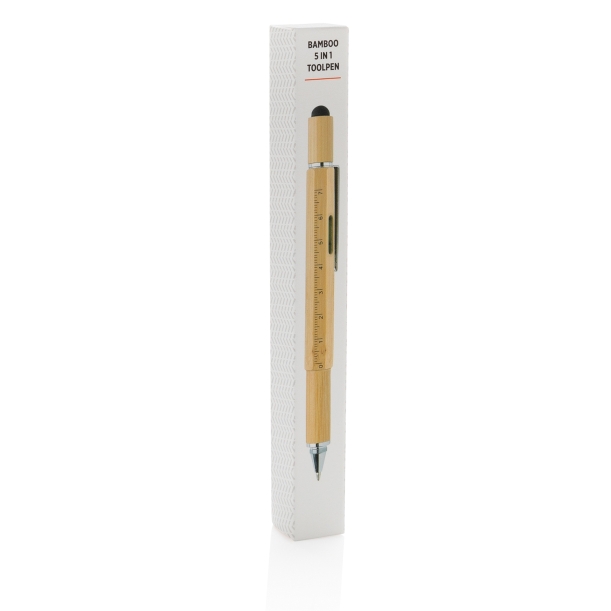 Многофункциональная ручка 5 в 1 Bamboo (Изображение 11)