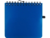 Блокнот А6 Журналист с ручкой (светло-синий/синий)  (Изображение 3)