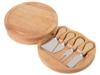 Набор ножей для сыра в деревянном футляре, который можно использовать как разделочную доску (Изображение 1)