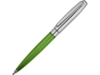 Ручка шариковая Стратосфера, зеленый/серебристый (Изображение 1)
