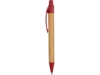 Ручка шариковая Листок (красный/светло-коричневый)  (Изображение 3)