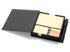 Блок для записей Samba с набором стикеров и ручкой, черный (Изображение 3)