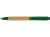 Ручка шариковая Borneo (зеленый/светло-коричневый)  (Изображение 5)
