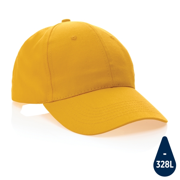 Бейсболка Impact из переработанного хлопка AWARE™, 6 клиньев, 190 г/м2 (Изображение 1)