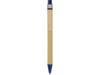 Ручка шариковая Salvador (темно-синий/натуральный) черные чернила (Изображение 5)