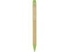 Ручка шариковая Salvador (зеленый/натуральный) черные чернила (Изображение 5)