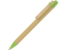 Ручка шариковая Salvador (зеленый/натуральный) черные чернила