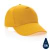 Бейсболка Impact из переработанного хлопка AWARE™, 5 клиньев, 190 г/м2 (Изображение 1)