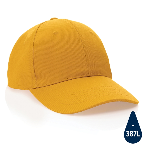 Бейсболка Impact из переработанного хлопка AWARE™, 6 клиньев, 280 г/м2 (Изображение 1)
