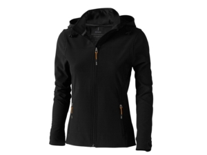 Куртка софтшел Langley женская (черный) XL