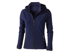 Куртка софтшел Langley женская (темно-синий) XL