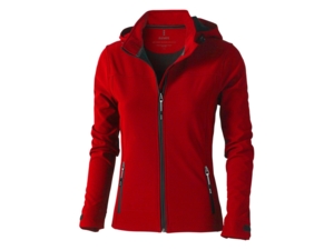 Куртка софтшел Langley женская (красный) XL