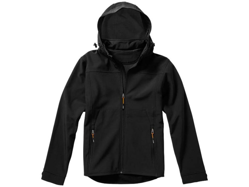 Куртка софтшел Langley мужская (черный) 2XL (Изображение 7)