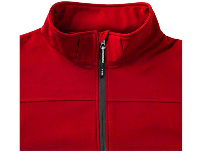 Куртка софтшел Langley мужская (красный) 2XL (Изображение 3)