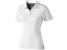 Рубашка поло Markham женская (белый/антрацит) XS