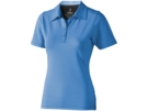 Рубашка поло Markham женская (голубой/антрацит) XL