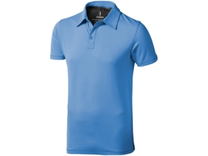 Рубашка поло Markham мужская (голубой/антрацит) XL