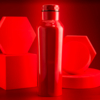 Термобутылка для напитков E-shape (красный) (Изображение 6)