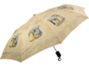 Зонт складной полуавтомат Бомонд, бежевый (Изображение 4)