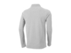 Рубашка поло Oakville мужская с длинным рукавом (серый меланж) XL (Изображение 2)